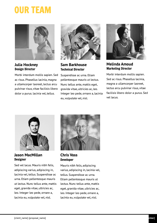 Web Development Retainer Proposal Template